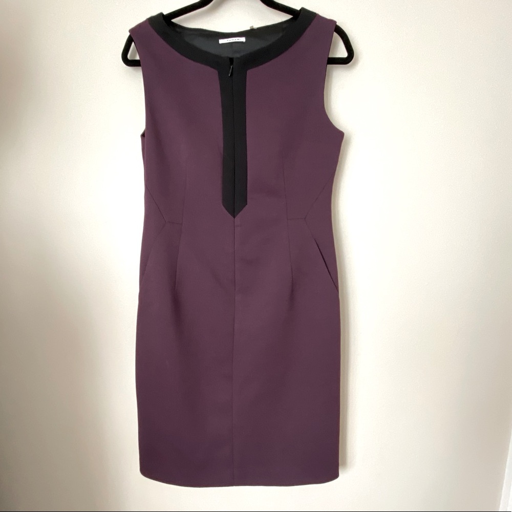 Tahari Midi Sheath Dress